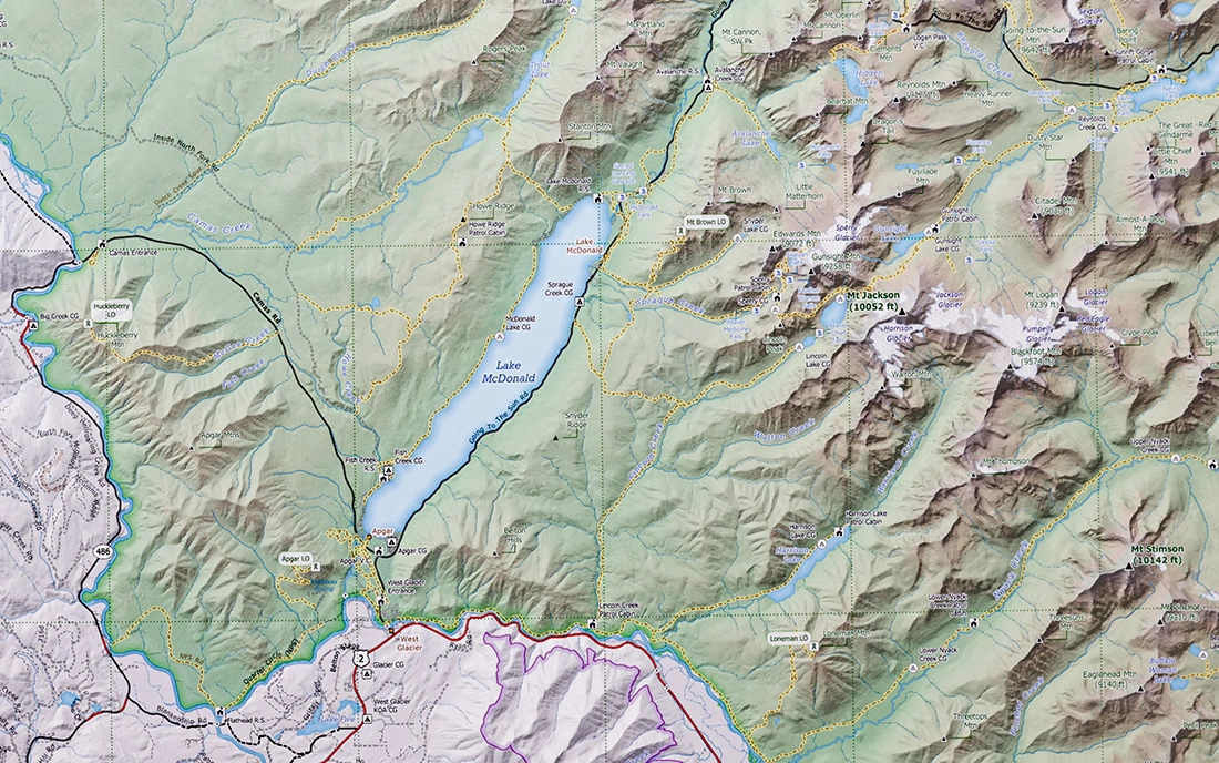 Glacier National Park "Peak and Summits"