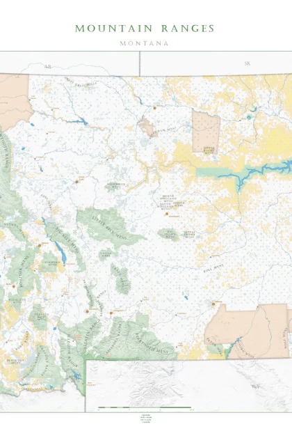 Montana Mountain Ranges