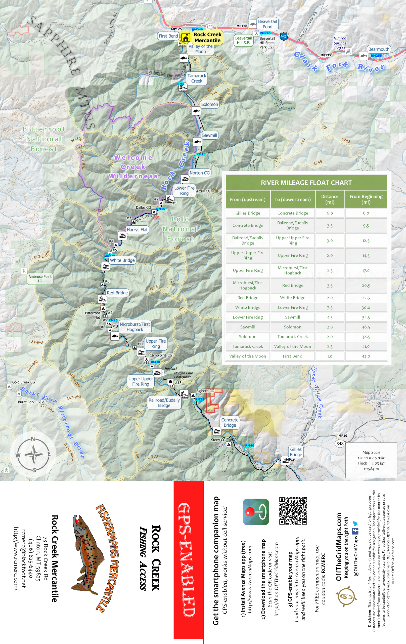 Rock Creek Mercantile- Rock Creek Fishing Access